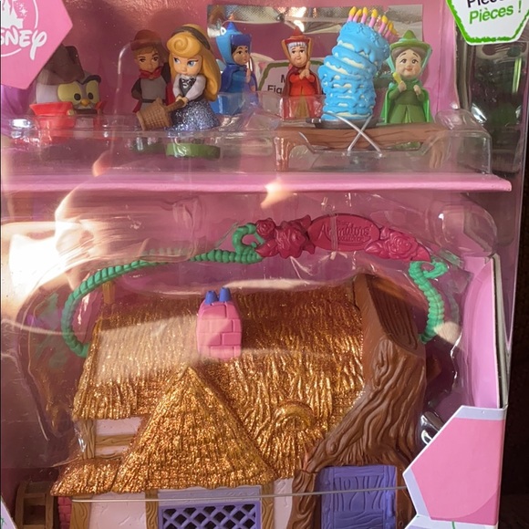 Toys & Hobbies Disney Aurora Cottage Animators Littles Mini 10 Piece